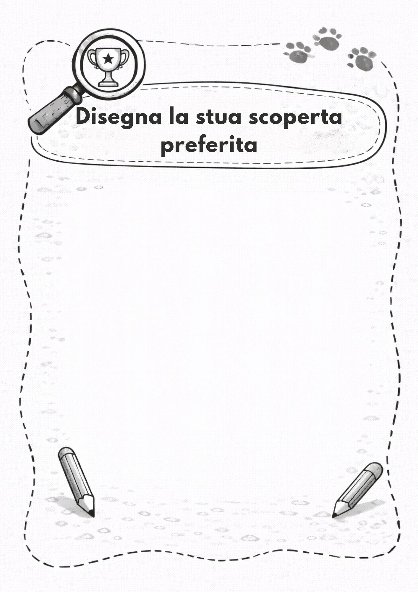 CACCIA AL TESORO PER BAMBINI - attività per bambini 3-5 anni (PDF stampabili)