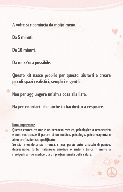 Kit 30 minuti per me