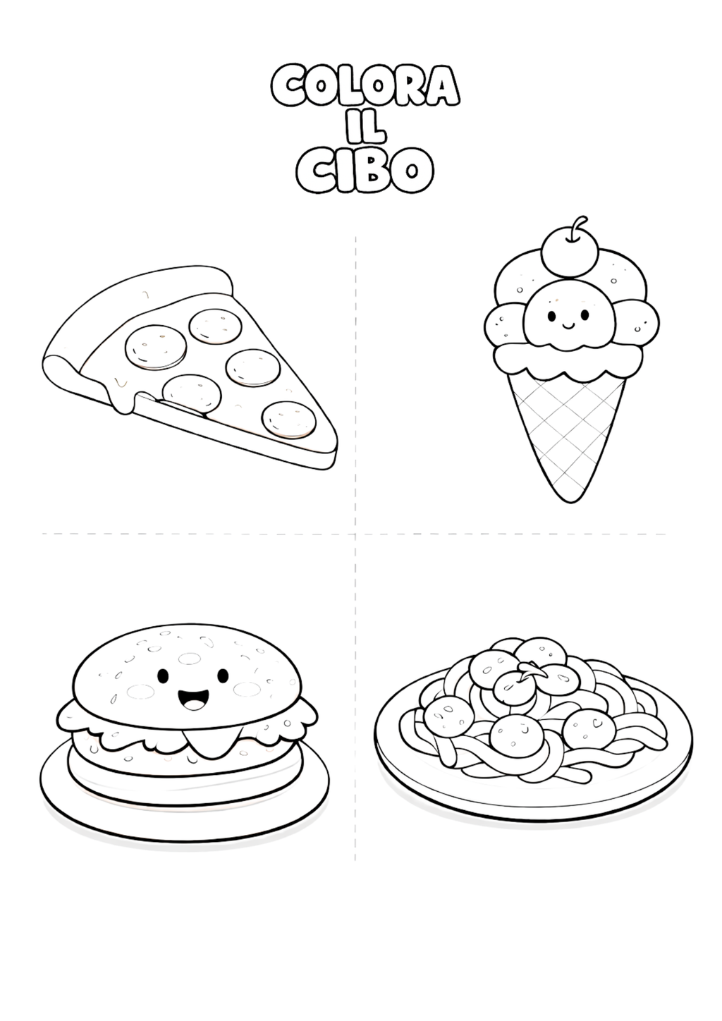 GIOCHI DA FARE AL RISTORANTE - attività per bambini 3-5 anni (PDF stampabile)